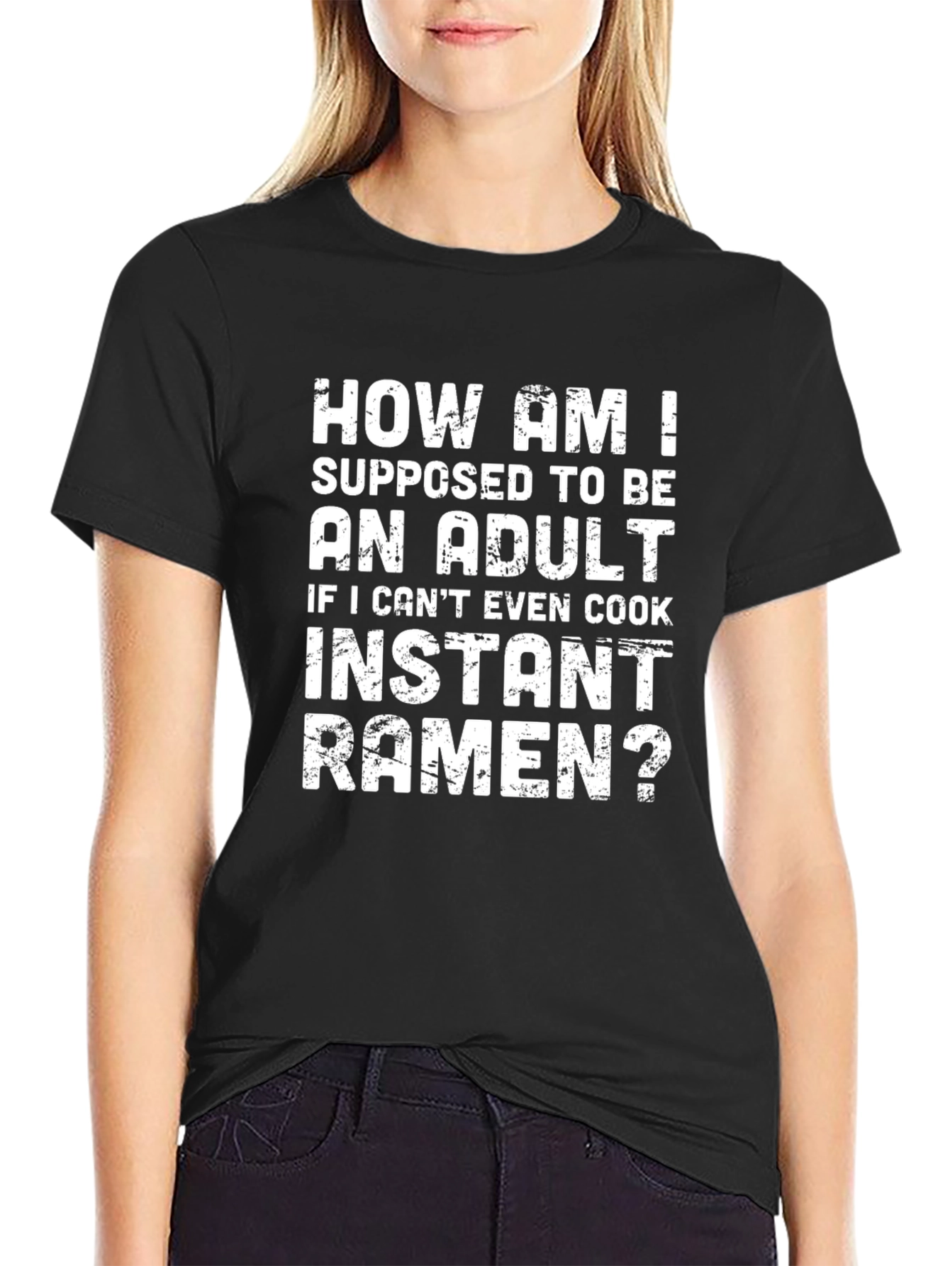 Funny Adulting Ramen T-Shirt