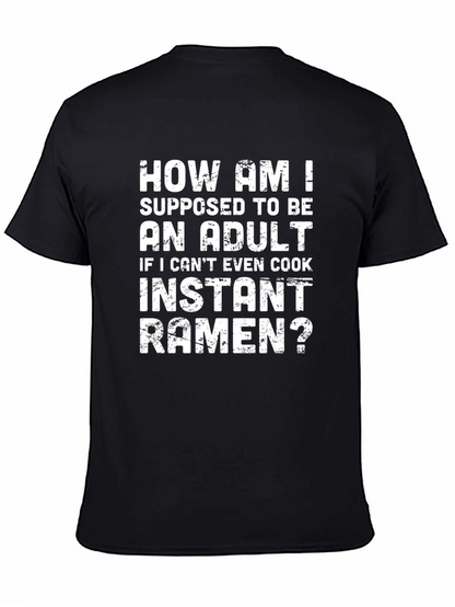 Funny Adulting Ramen T-Shirt