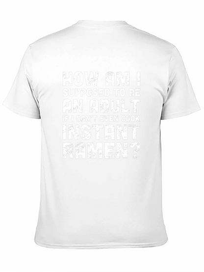 Funny Adulting Ramen T-Shirt