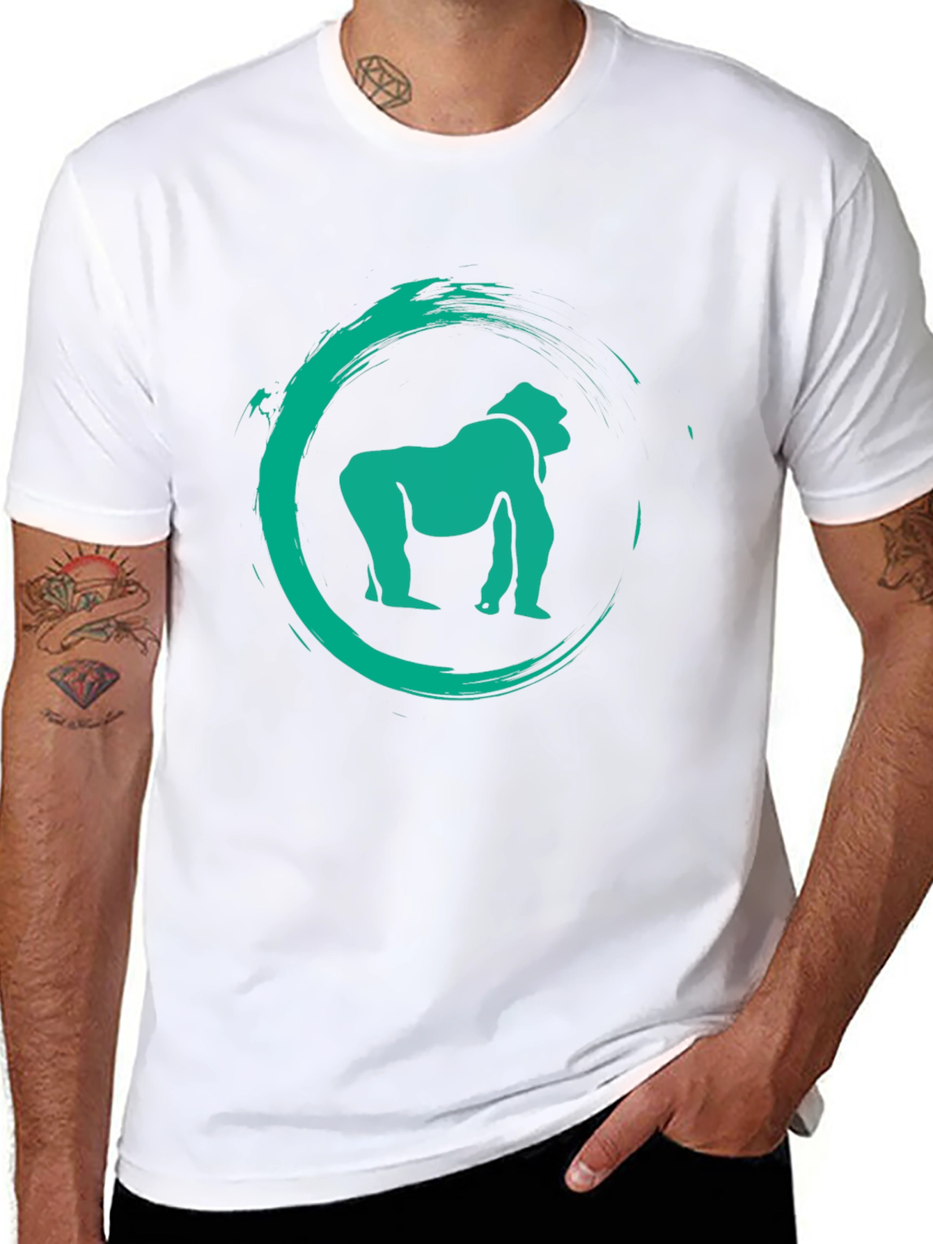 Gorilla Graphic Tee - Cool Casual Wear