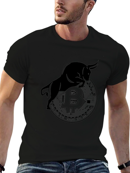 Bitcoin Bull T-Shirt - Crypto Investor Tee