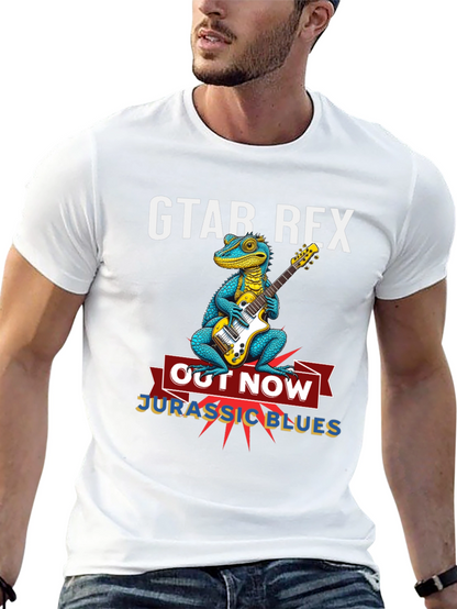 Gtar Rex Jurassic Blues T-Shirt