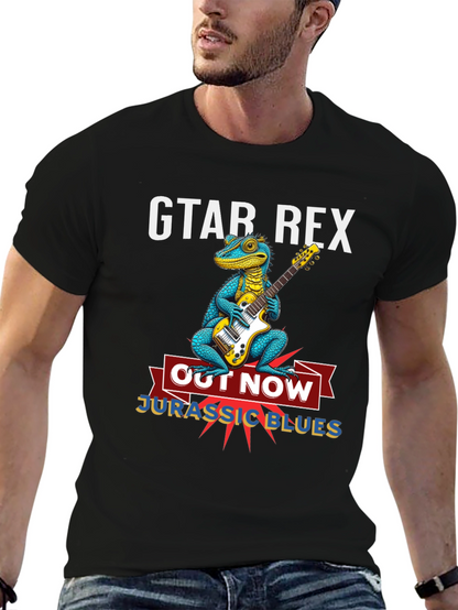 Gtar Rex Jurassic Blues T-Shirt