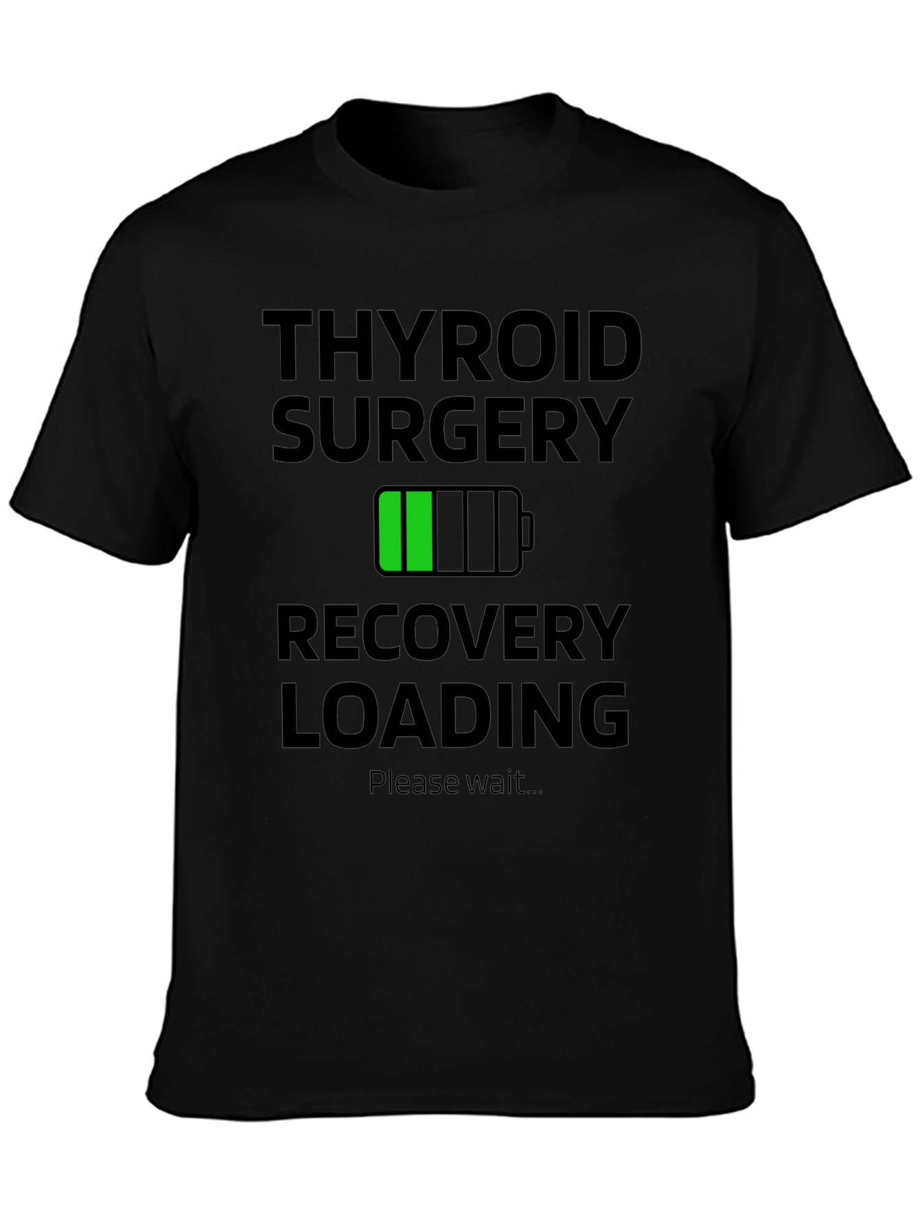 Thyroid Surgery Recovery Loading T-Shirt