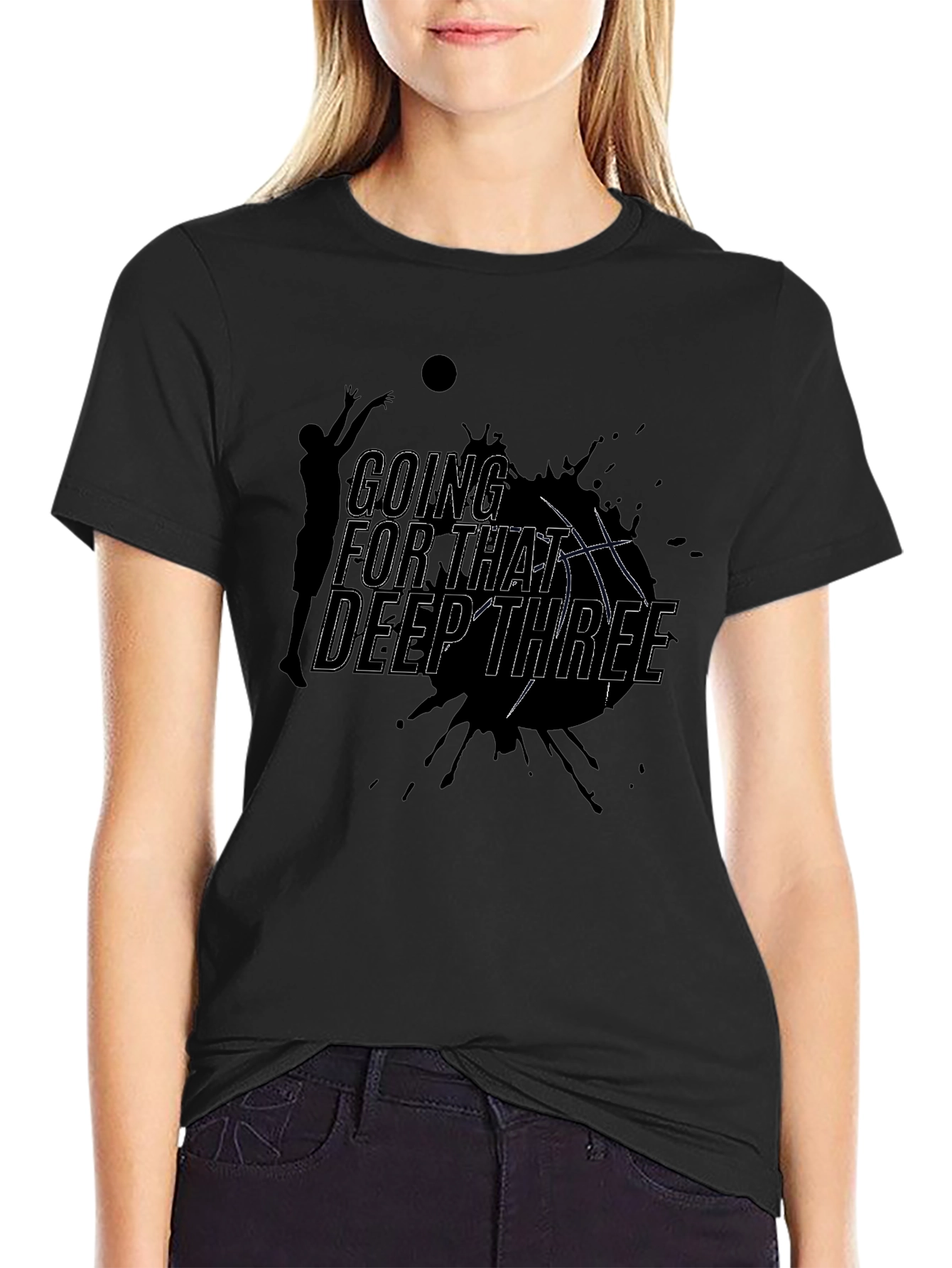 Going for That Deep Three Graphic T-Shirt