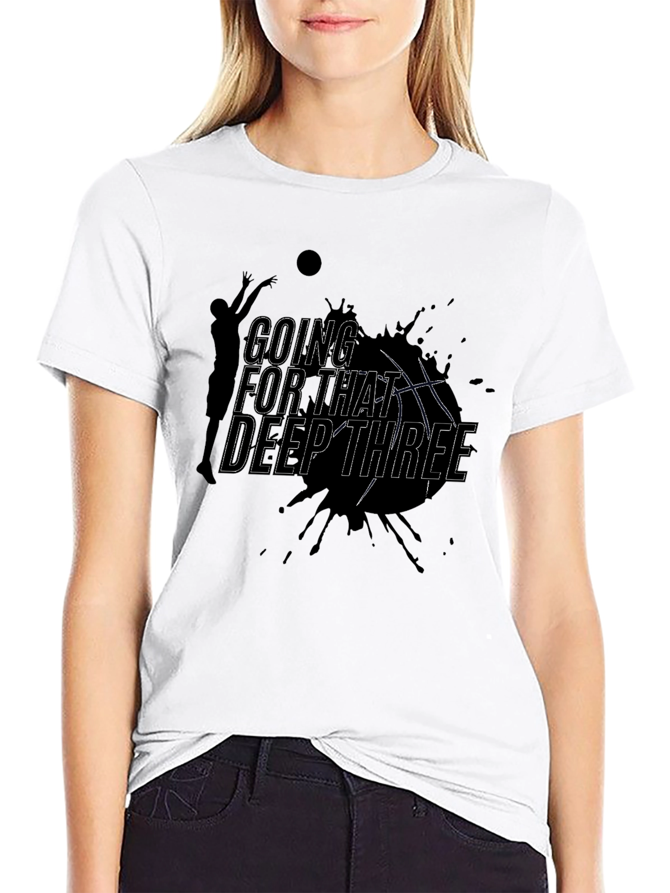 Going for That Deep Three Graphic T-Shirt