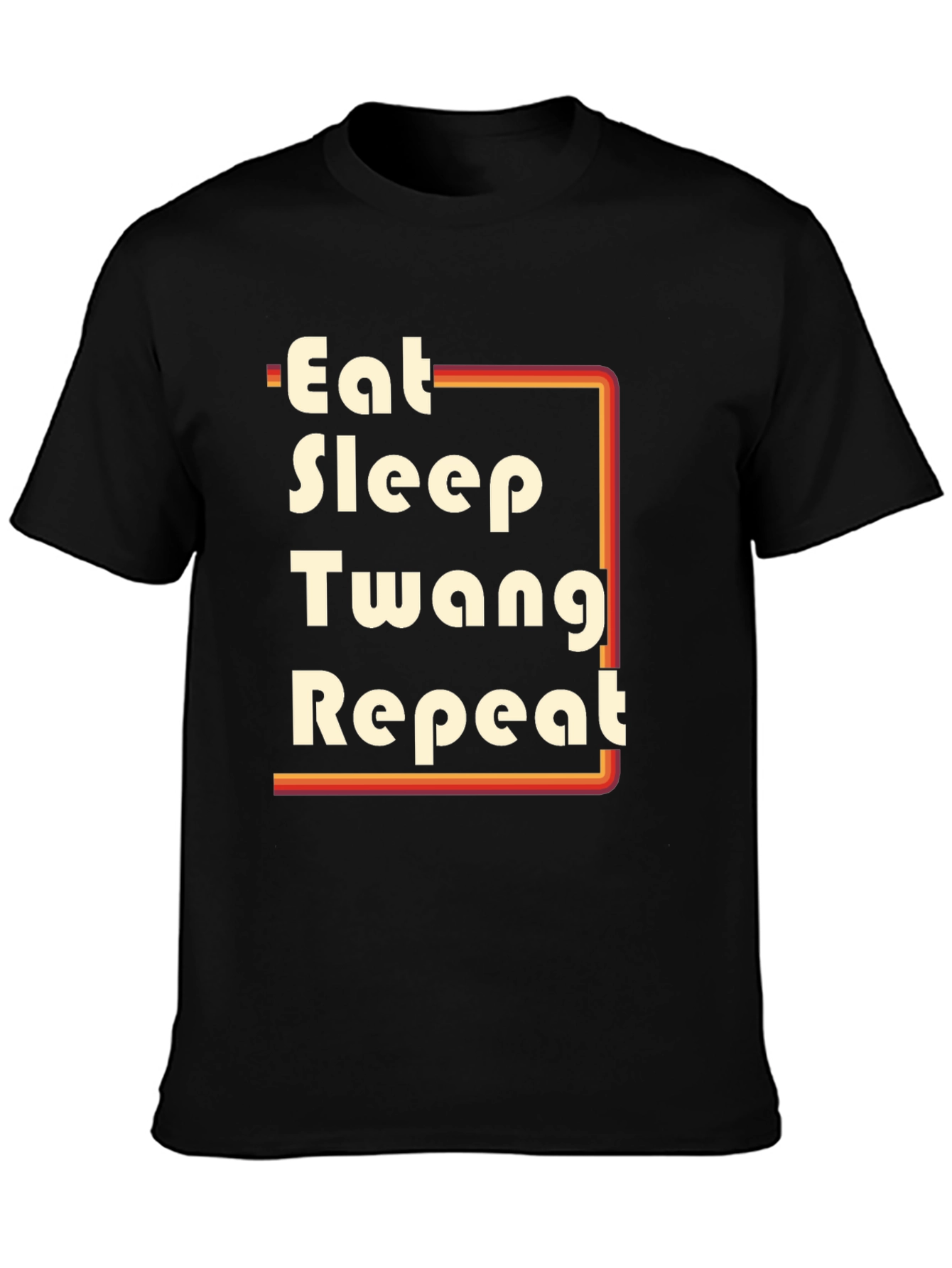 Eat Sleep Twang Repeat Graphic Tee