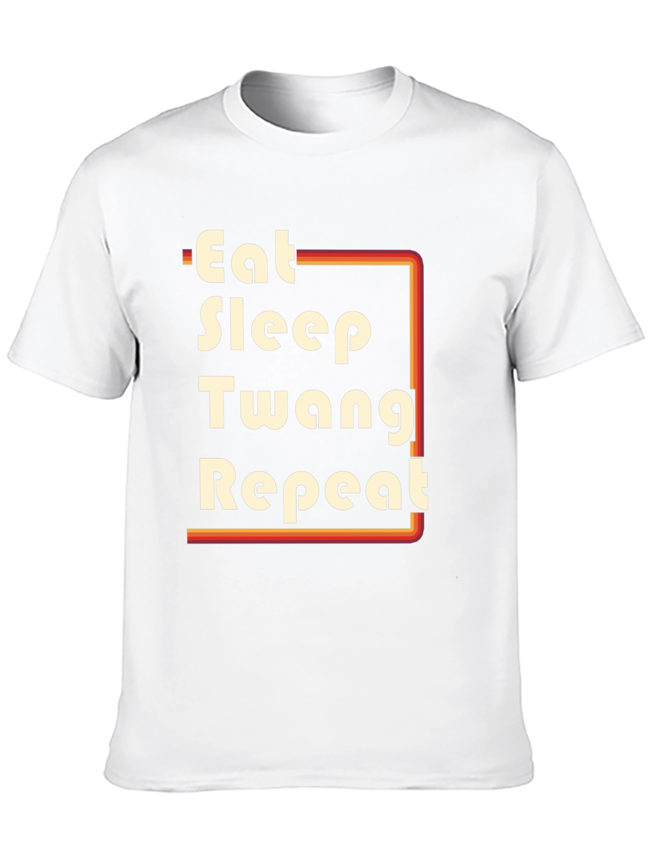 Eat Sleep Twang Repeat Graphic Tee