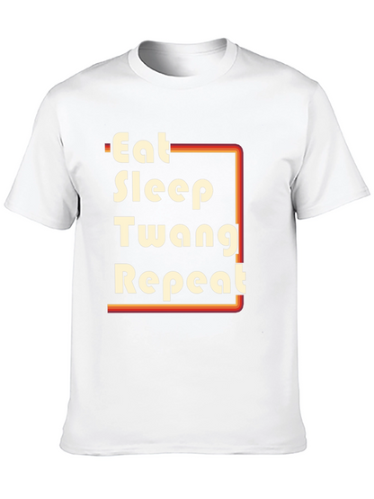Eat Sleep Twang Repeat Graphic Tee
