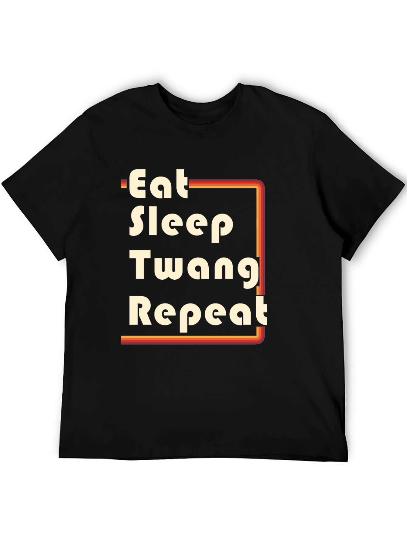Eat Sleep Twang Repeat Graphic Tee