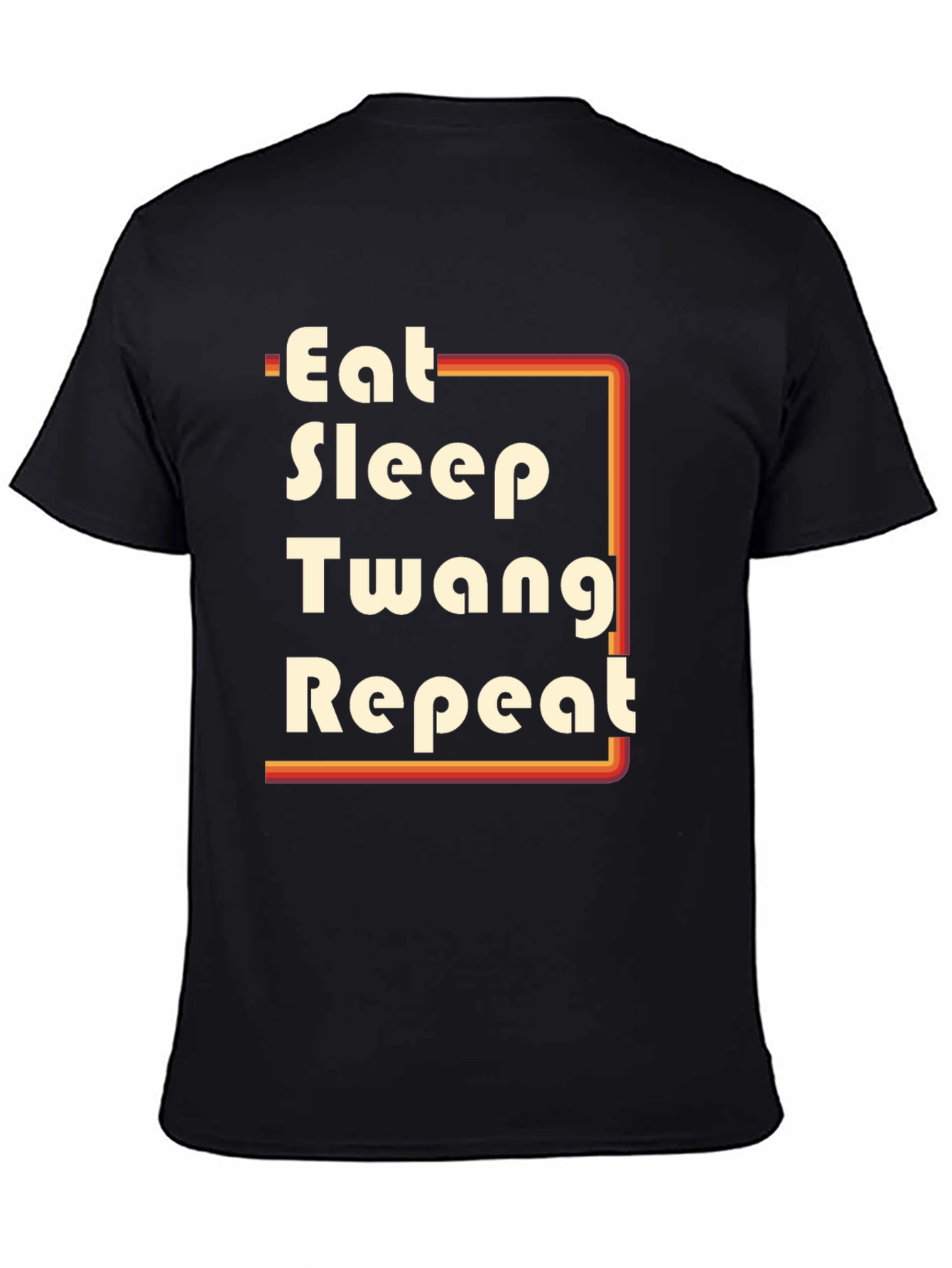 Eat Sleep Twang Repeat Graphic Tee