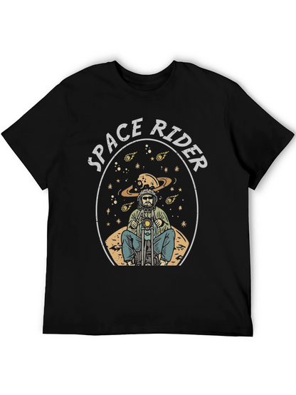 Space Rider Graphic T-Shirt