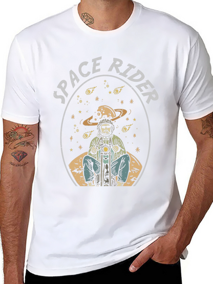 Space Rider Graphic T-Shirt