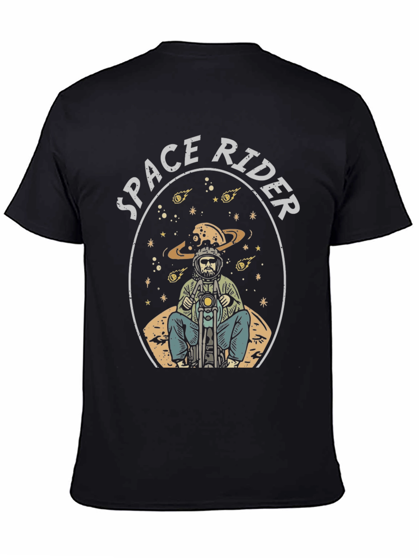 Space Rider Graphic T-Shirt