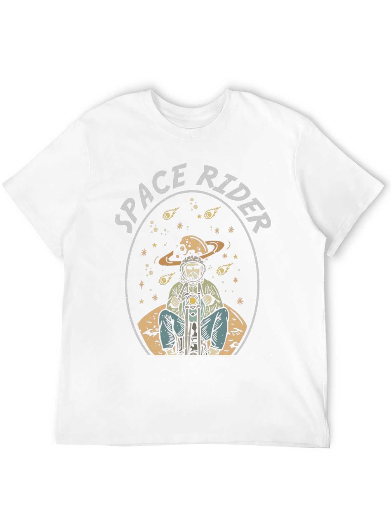 Space Rider Graphic T-Shirt