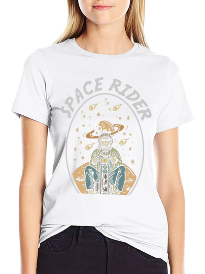 Space Rider Graphic T-Shirt