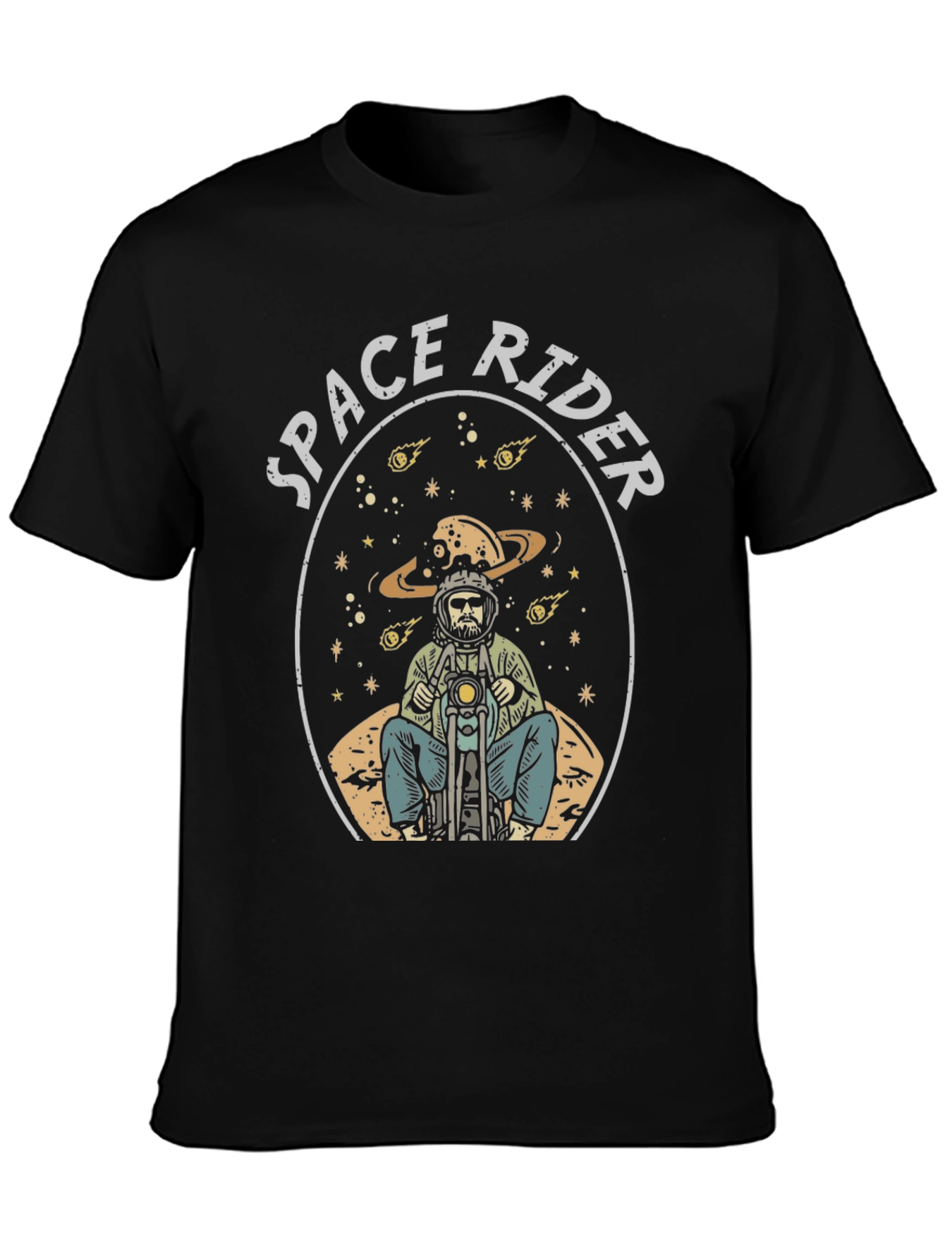 Space Rider Graphic T-Shirt