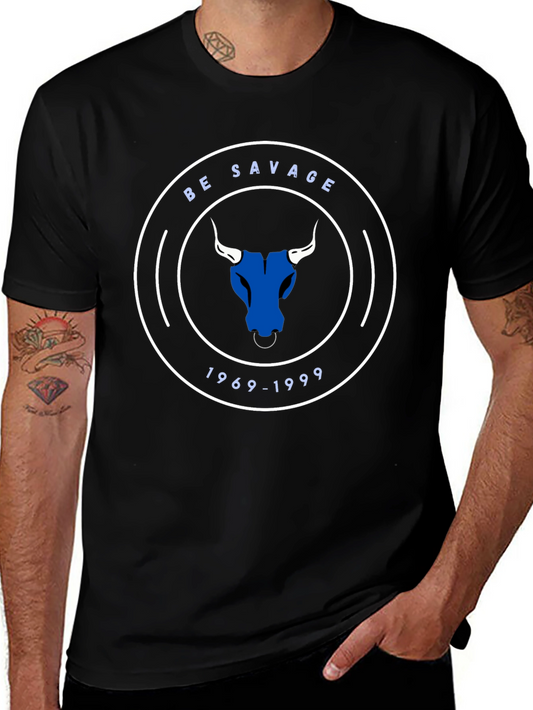 Be Savage Bull Graphic Tee - Limited Edition