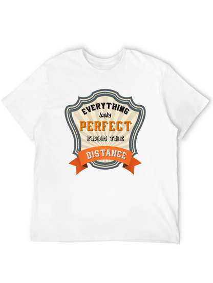 Everything Looks Perfect Black T-Shirt