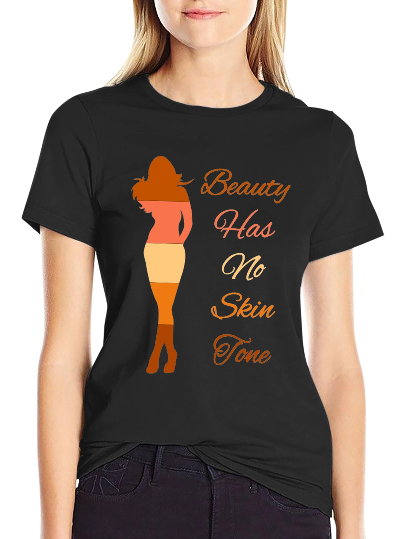 Beauty Has No Skin Tone T-Shirt - Diversity Tee