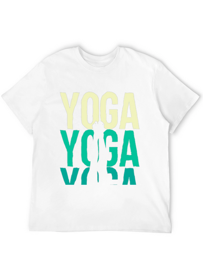 Yoga Graphic Tee - Mens Short Sleeve T-Shirt
