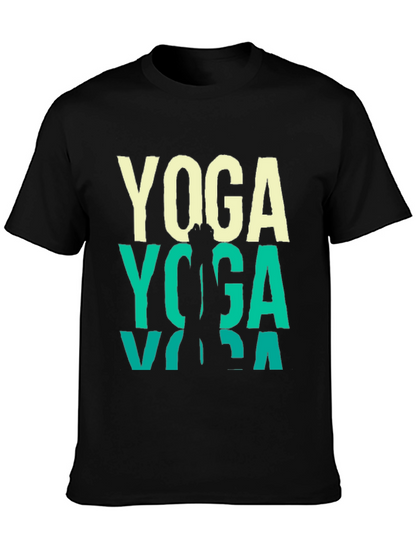 Yoga Graphic Tee - Mens Short Sleeve T-Shirt