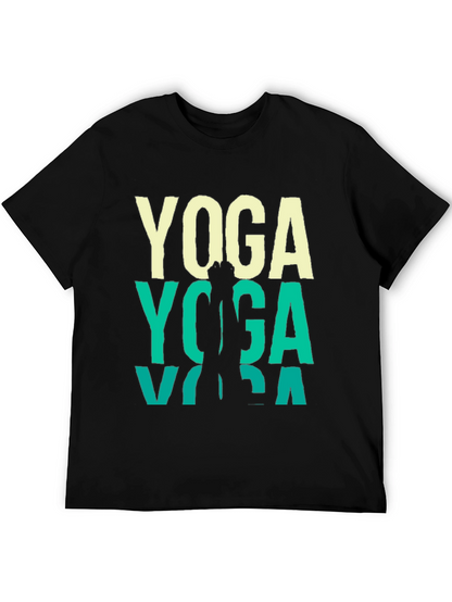 Yoga Graphic Tee - Mens Short Sleeve T-Shirt