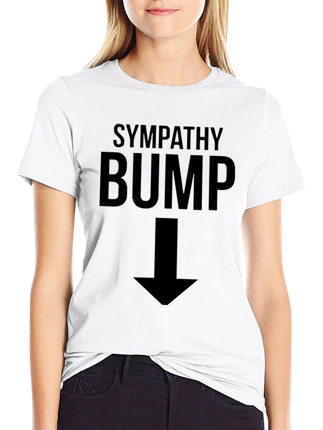 Sympathy Bump Funny Pregnancy T-Shirt