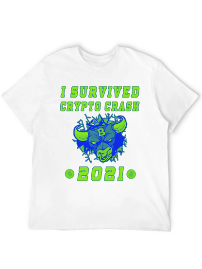 I Survived Crypto Crash 2021 Graphic Tee