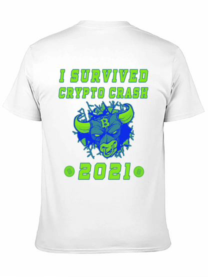 I Survived Crypto Crash 2021 Graphic Tee