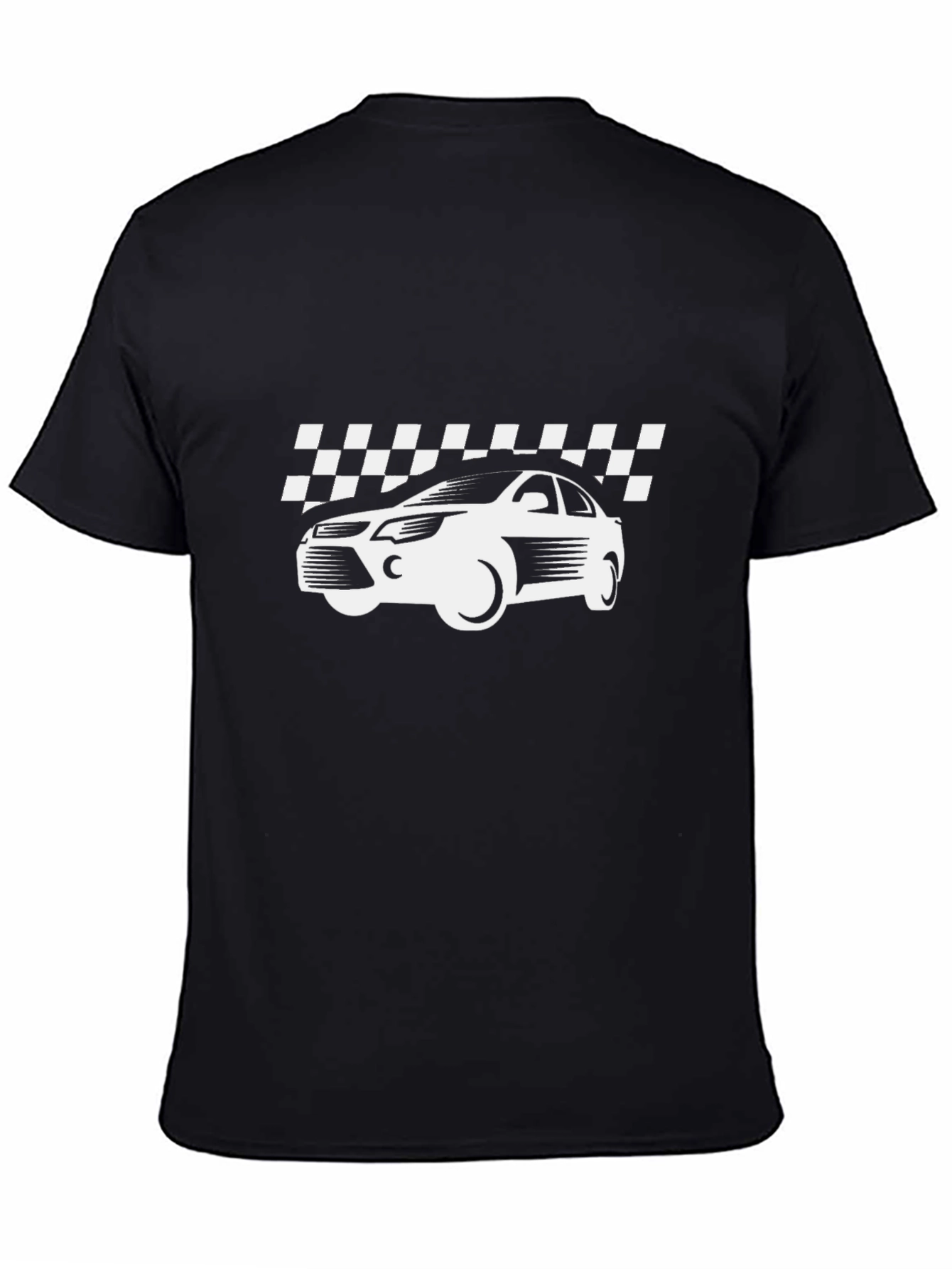 Car Racing T-Shirt - Black Graphic Tee