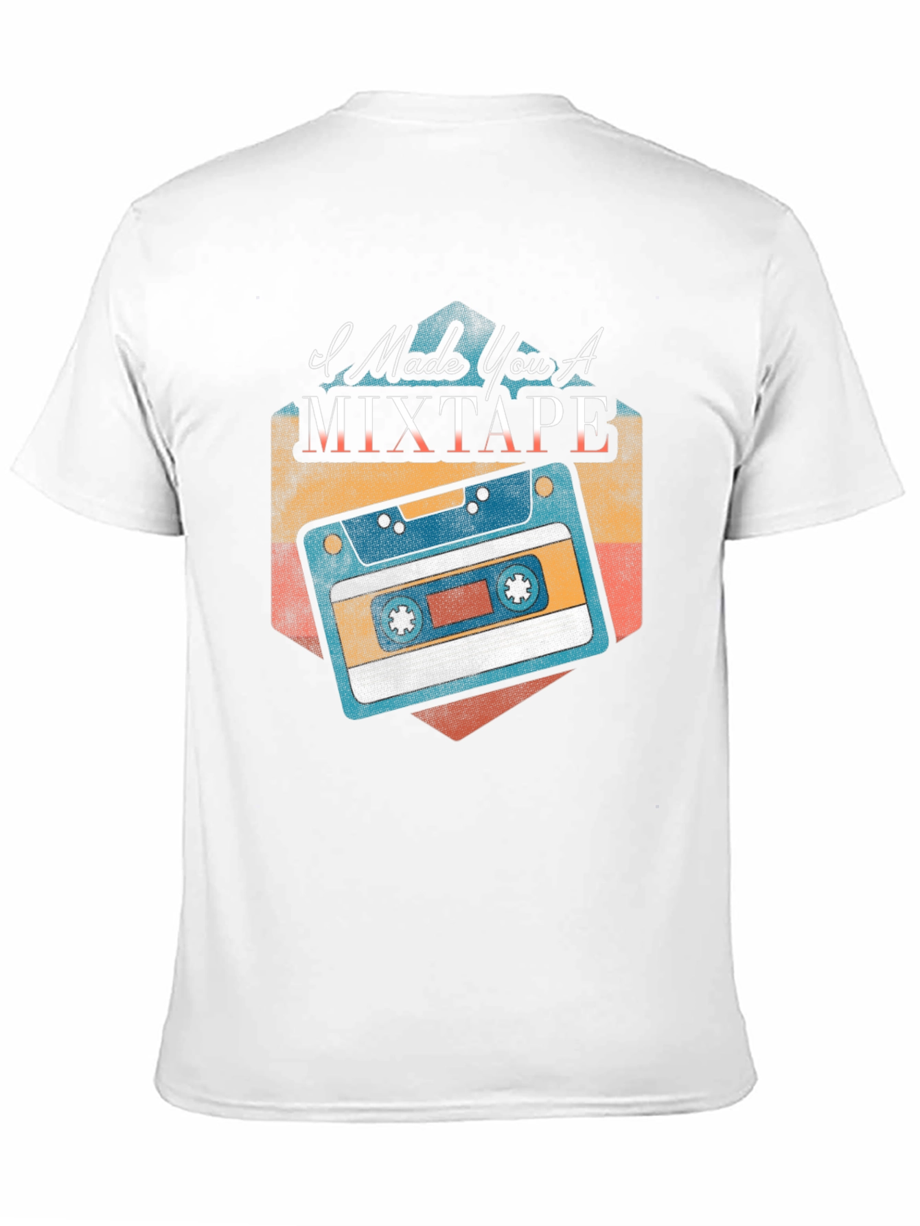 I Made You A Mixtape Black T-Shirt