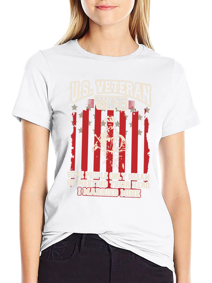 U.S. Veteran Wife Graphic Tee