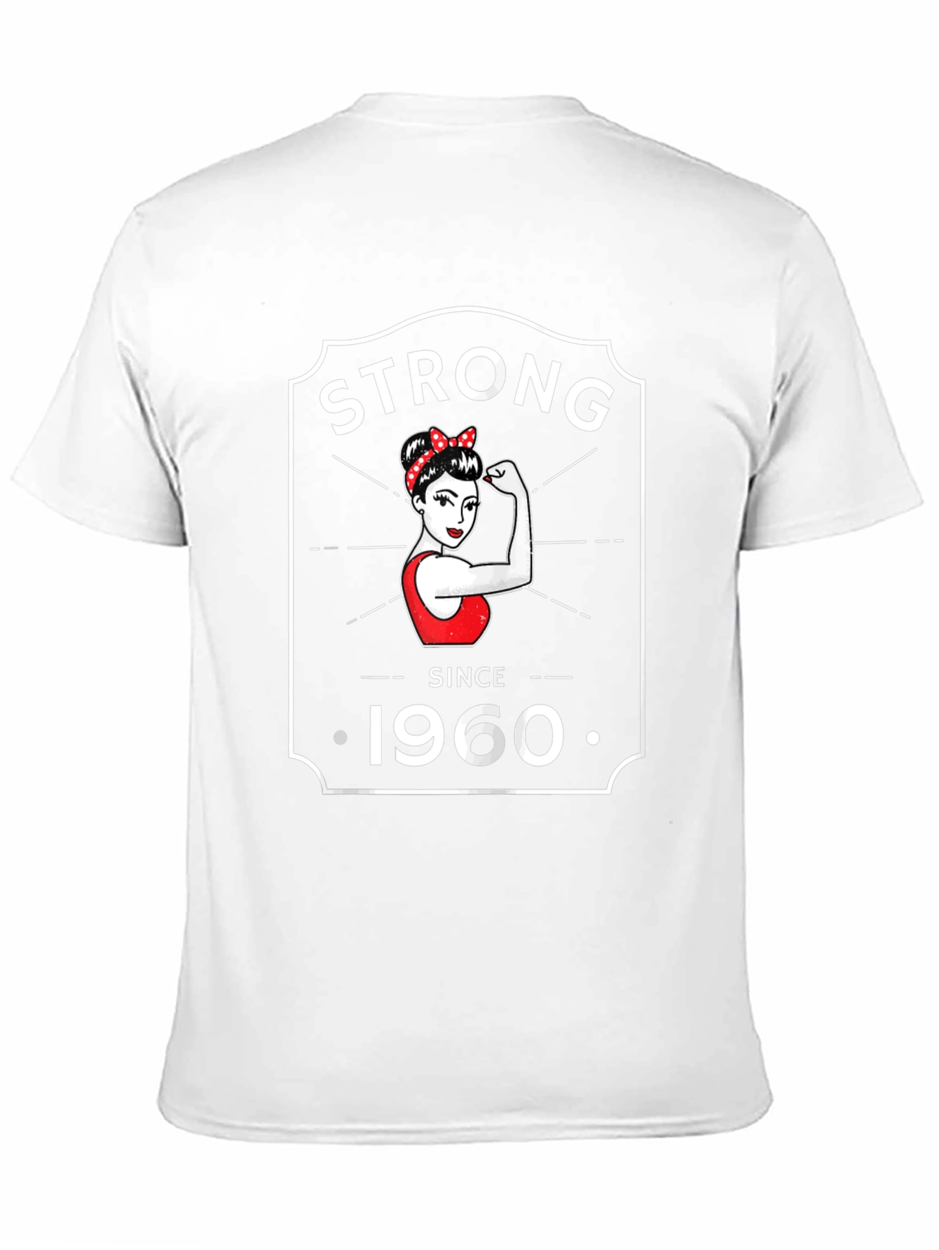 Strong Since 1960 T-Shirt - Retro Feminist Design