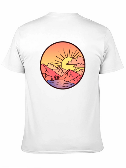 Sunset Mountain Graphic T-Shirt