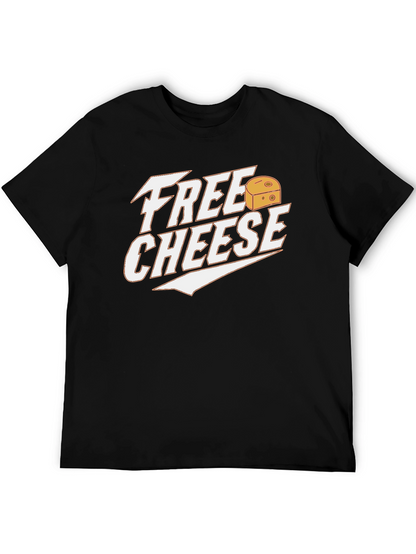 Free Cheese Graphic Tee - Funny Food Lover Shirt