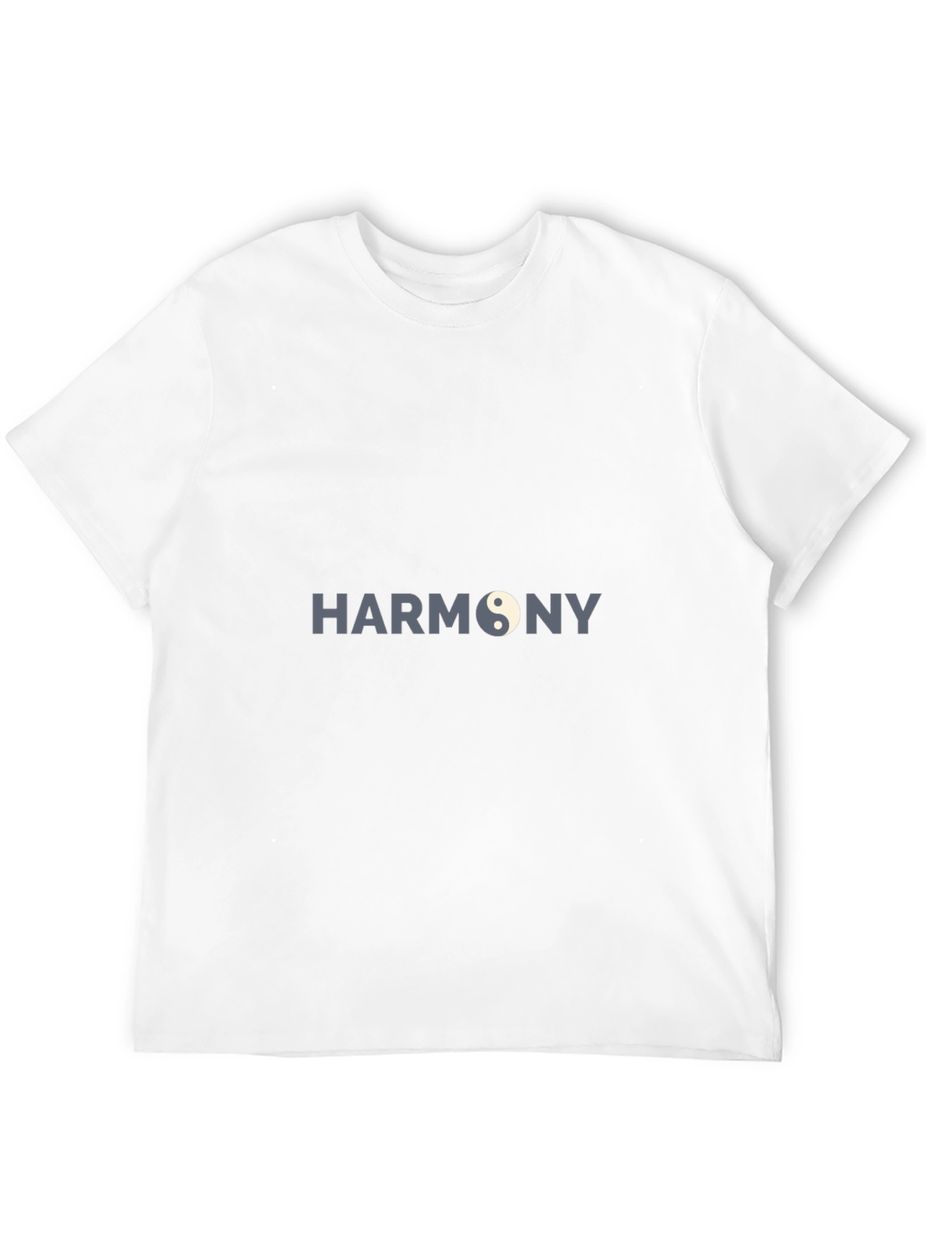 Harmony Yin Yang Graphic Black T-Shirt