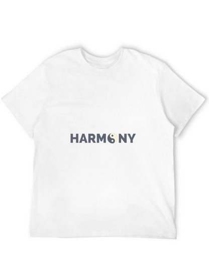 Harmony Yin Yang Graphic Black T-Shirt