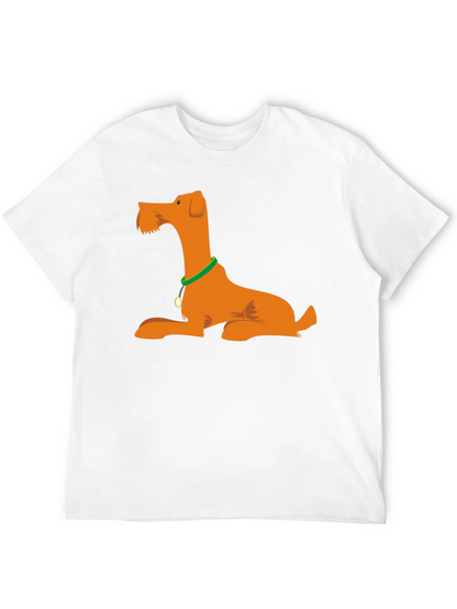 Dog Breed Graphic T-Shirt - Casual Black Tee