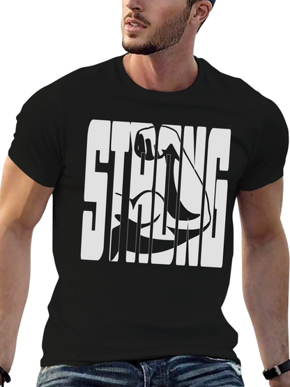 Strong Arm Graphic T-Shirt - Black