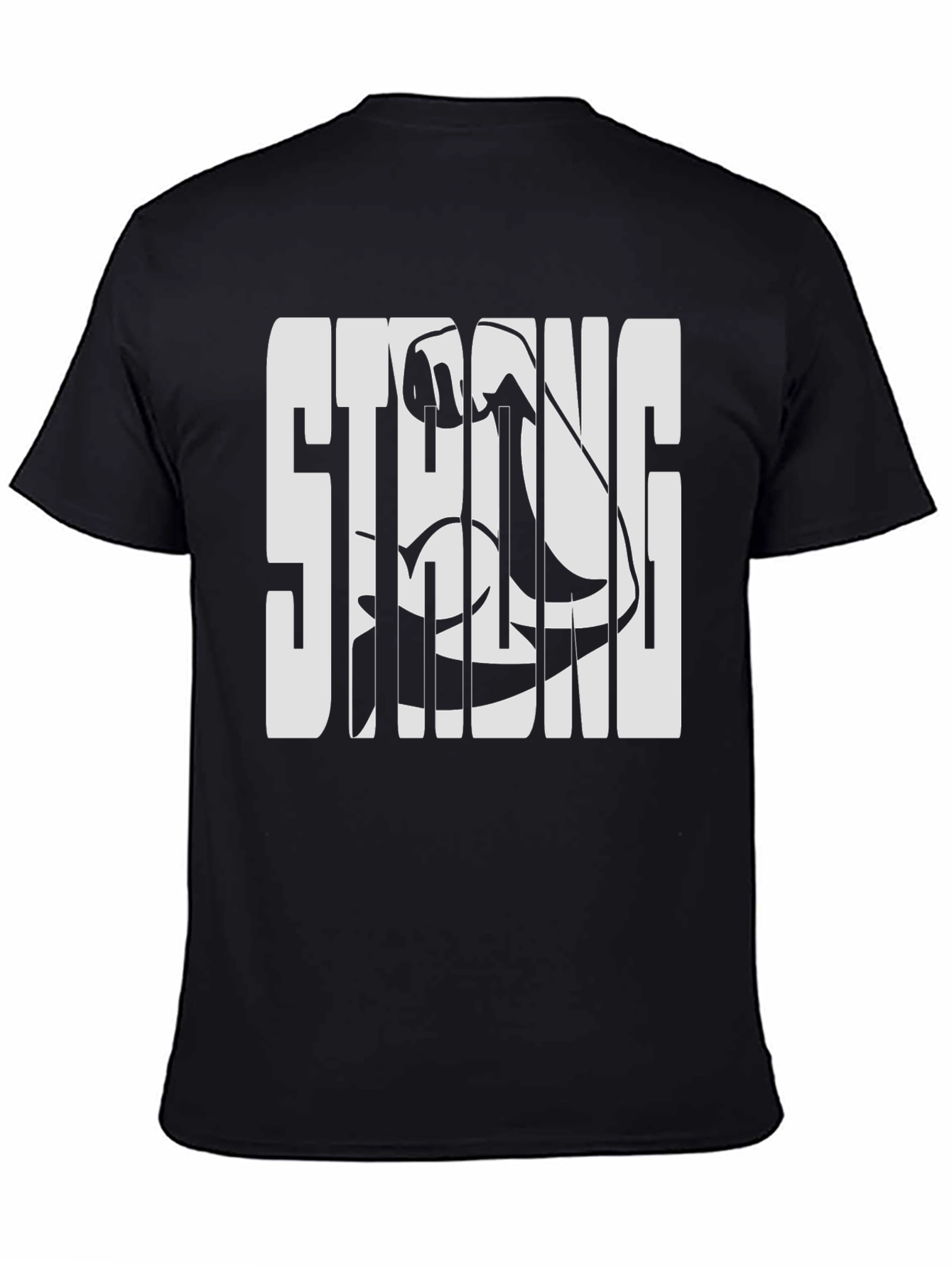 Strong Arm Graphic T-Shirt - Black