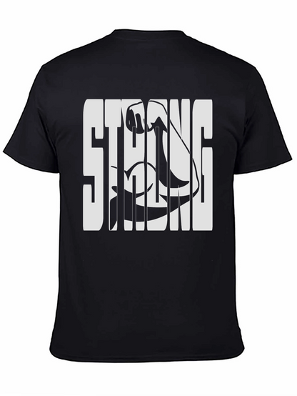 Strong Arm Graphic T-Shirt - Black