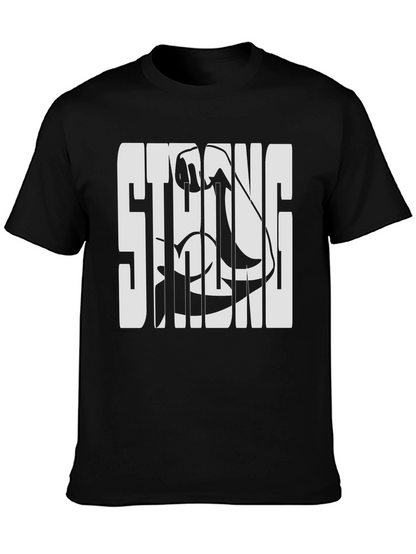 Strong Arm Graphic T-Shirt - Black