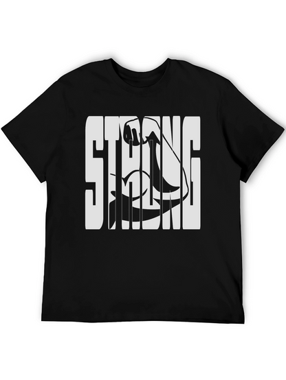Strong Arm Graphic T-Shirt - Black