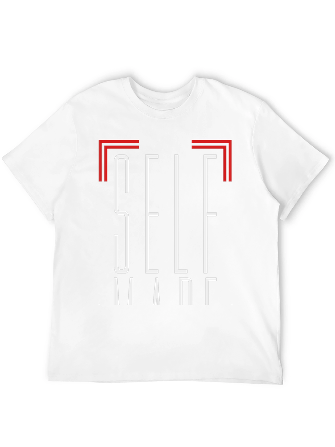 Self Made Black Graphic Tee