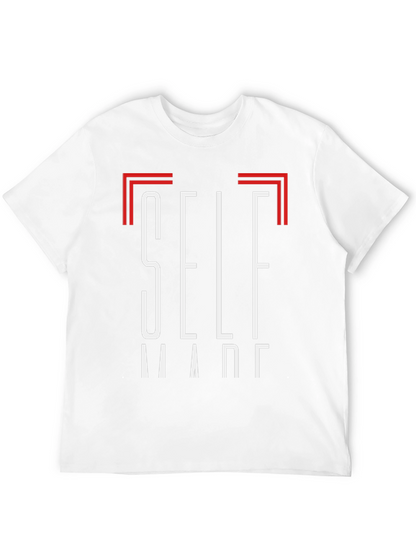Self Made Black Graphic Tee