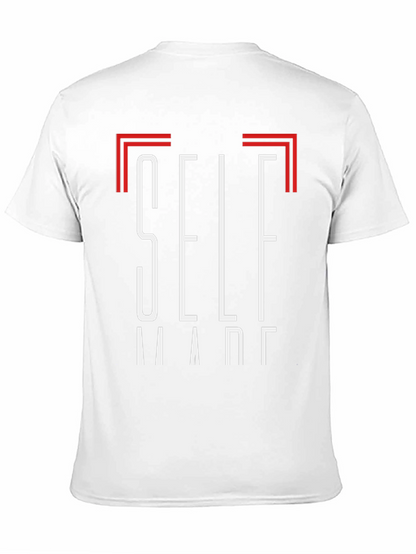 Self Made Black Graphic Tee