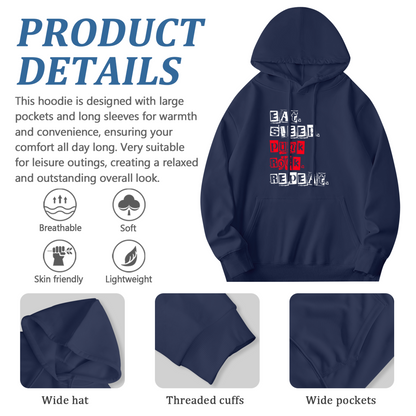 Cool Graphic Hoodie - Inspirational Quote