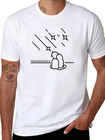 Reminiscence Graphic T-Shirt - Modern Style