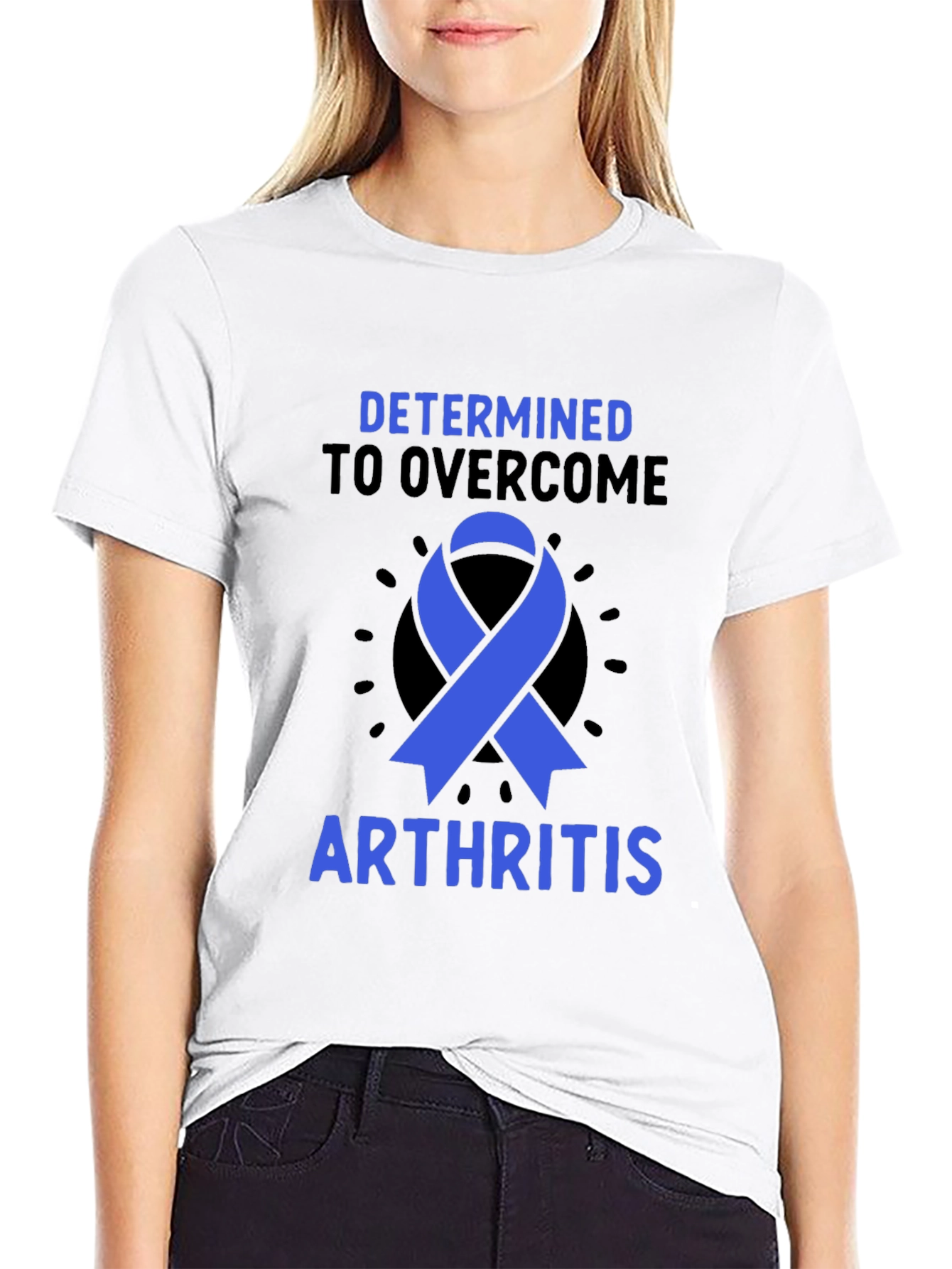 Arthritis Awareness T-Shirt - Determined to Overcome